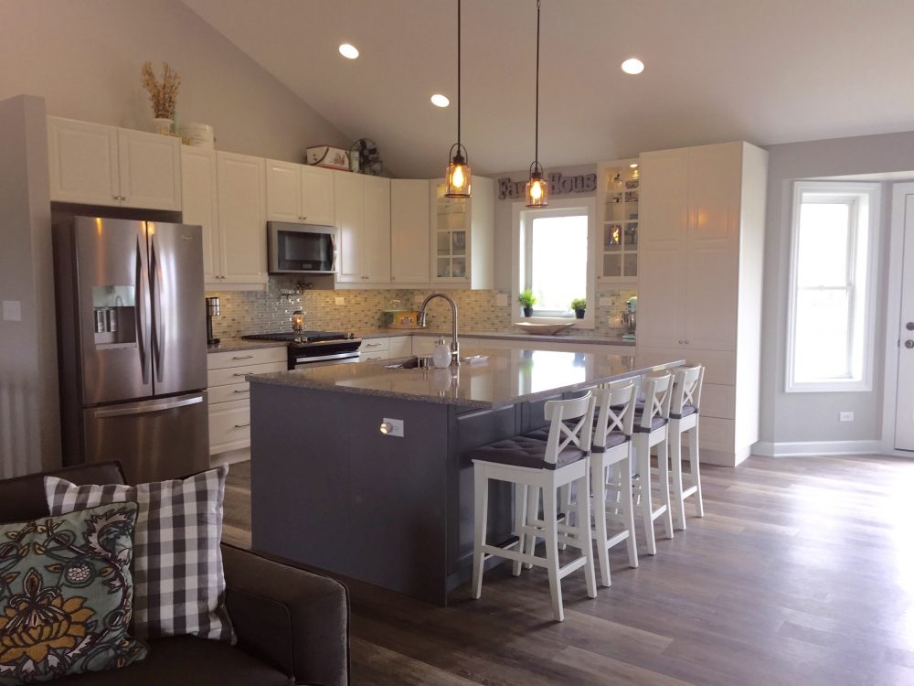 The kitchen event is over! A Modern Farmhouse Kitchen for A Self-Described "IKEA Freak"