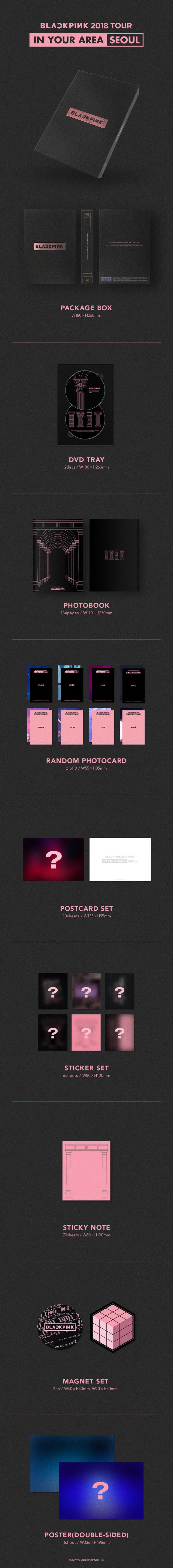 Blackpink 2018 Tour In Your Area Seoul Dvd Pre Order Gift Interasia