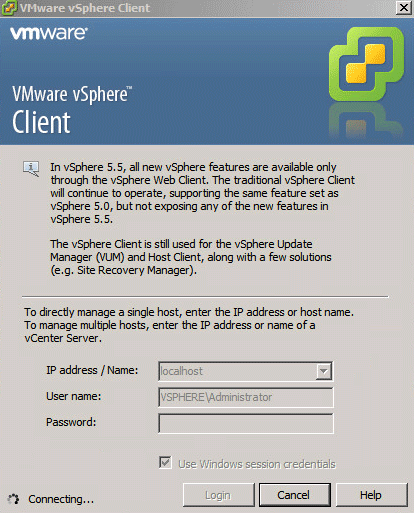 Log in to my workspace one / cloud services console. Vsphere 5 5 Enable Access To Vsphere Client Interworks