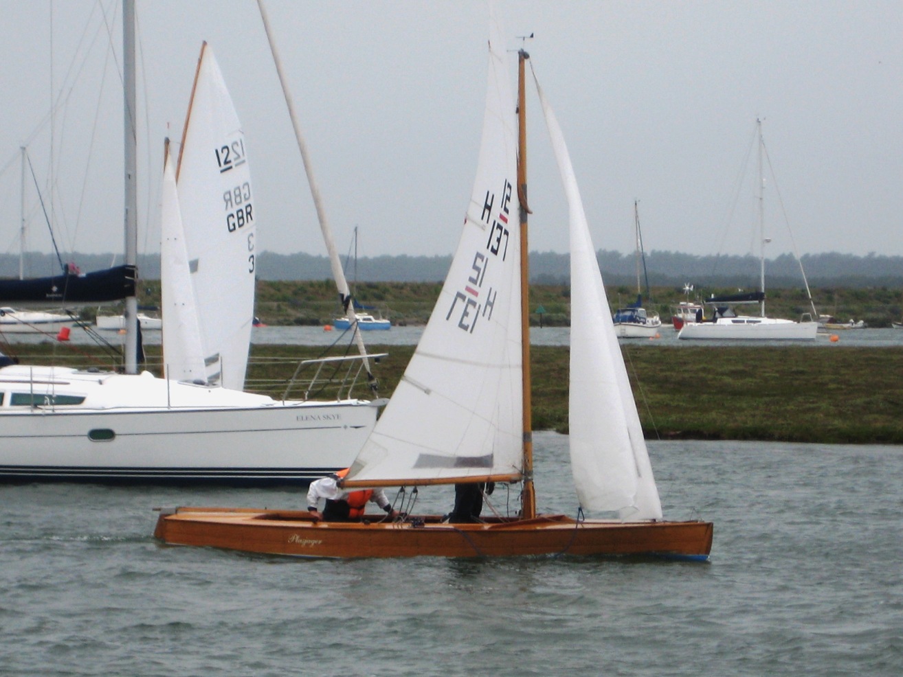 12 metre sharpies at wells, norfolk – intheboatshed.net