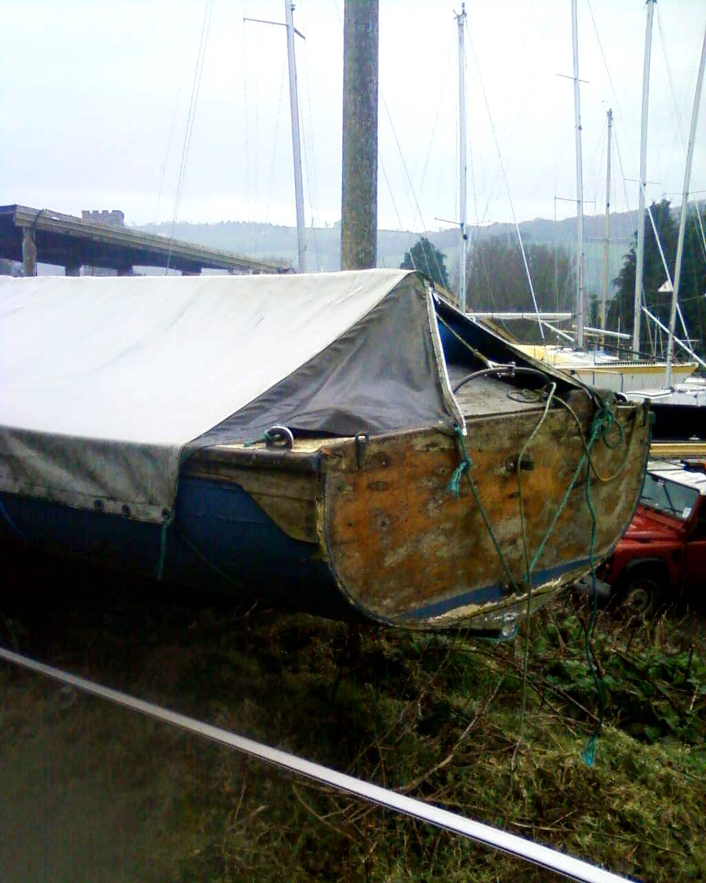 River Fowey boat builder and restorer Marcus Lewis has written in to 