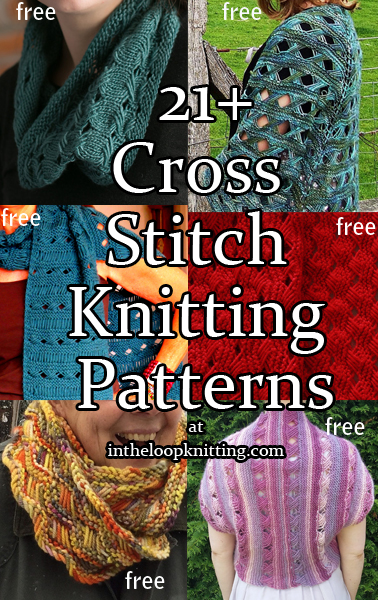 Check out these great sources for your fun and free yarn patterns that include red heart yarn free patterns and lion brand yarn free patterns. Criss Cross Stitch Knitting Patterns In The Loop Knitting