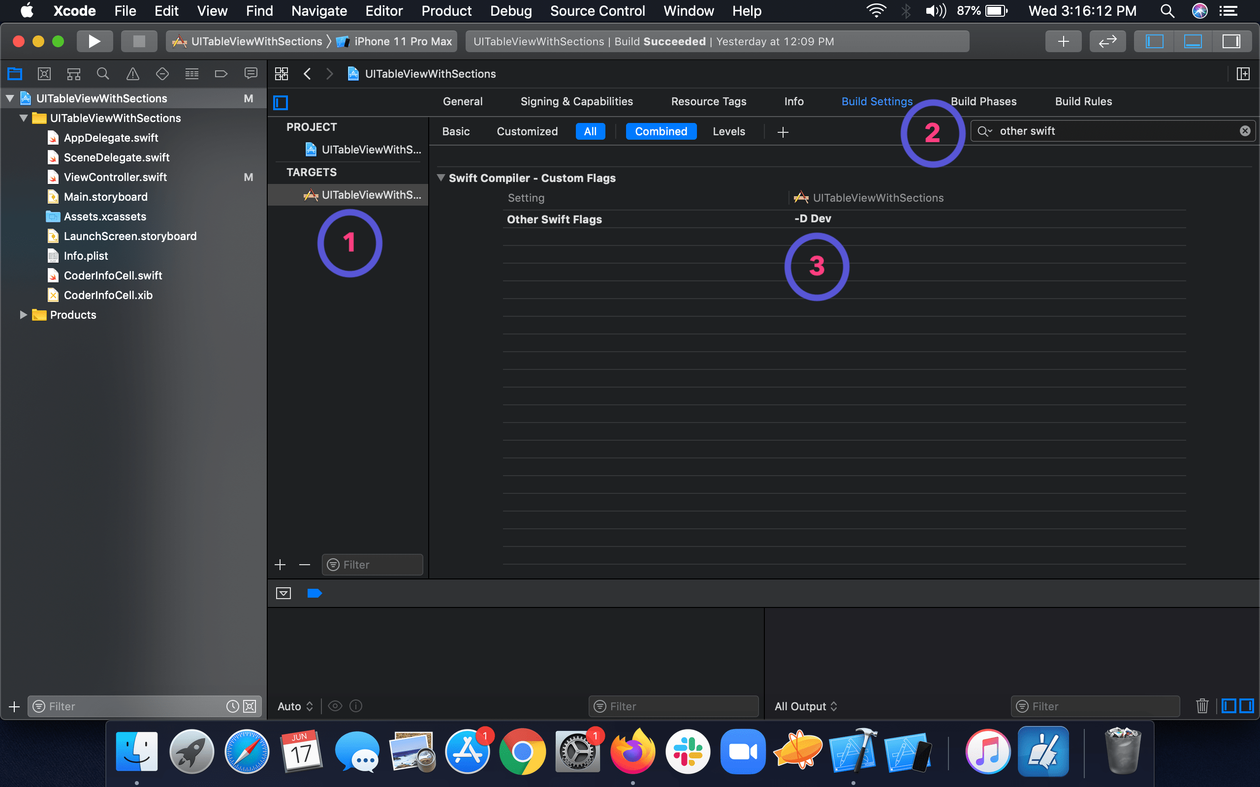 Steps to add macro for target