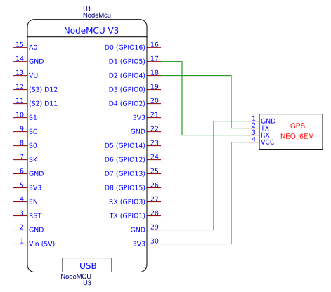 Nodemcu V3 Circuit » Wiring Draw And Schematic