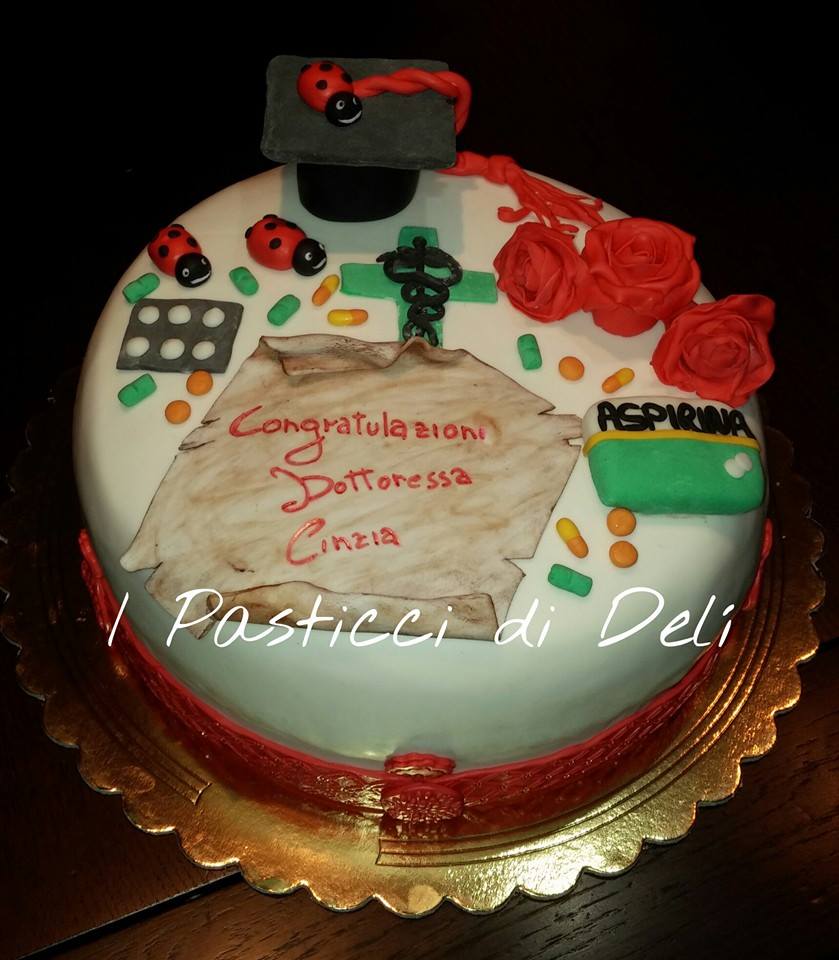 Torta Laurea In Farmacia I Pasticci Di Deli