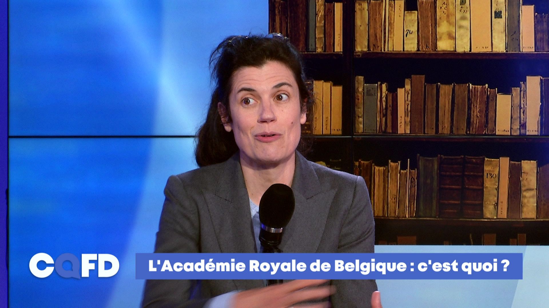 Hugues lanneau, lanneau hugues · journaliste présentateur : Cqfd L Academie Royale De Belgique C Est Quoi Isabelle Ferreras