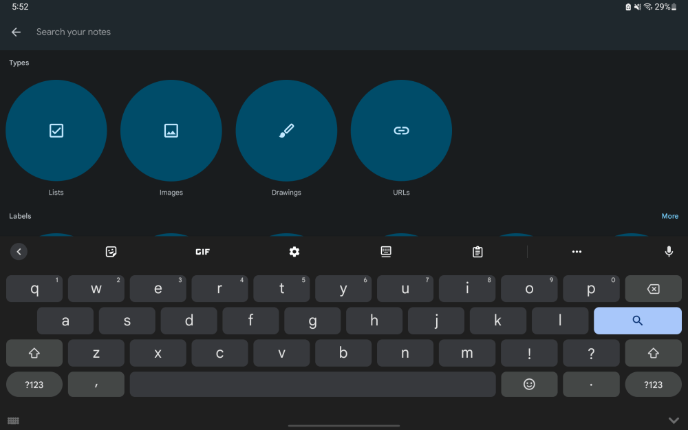 Google actualiza la plantilla de Gboard para tablets y es mucho más cómoda