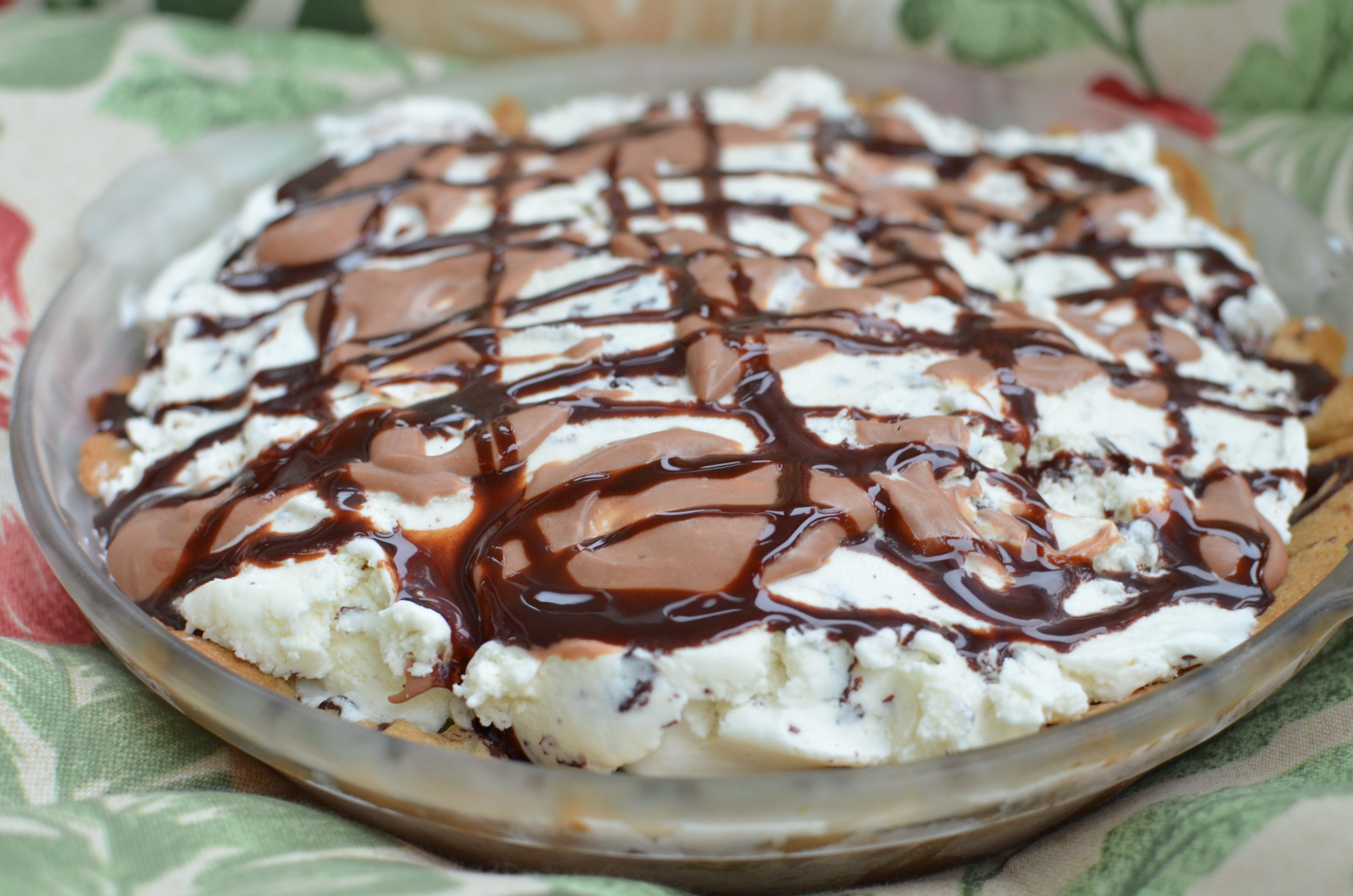 Chocolate Chip Ice Cream Pie. Put Sugar On Your Sheets With Inspector