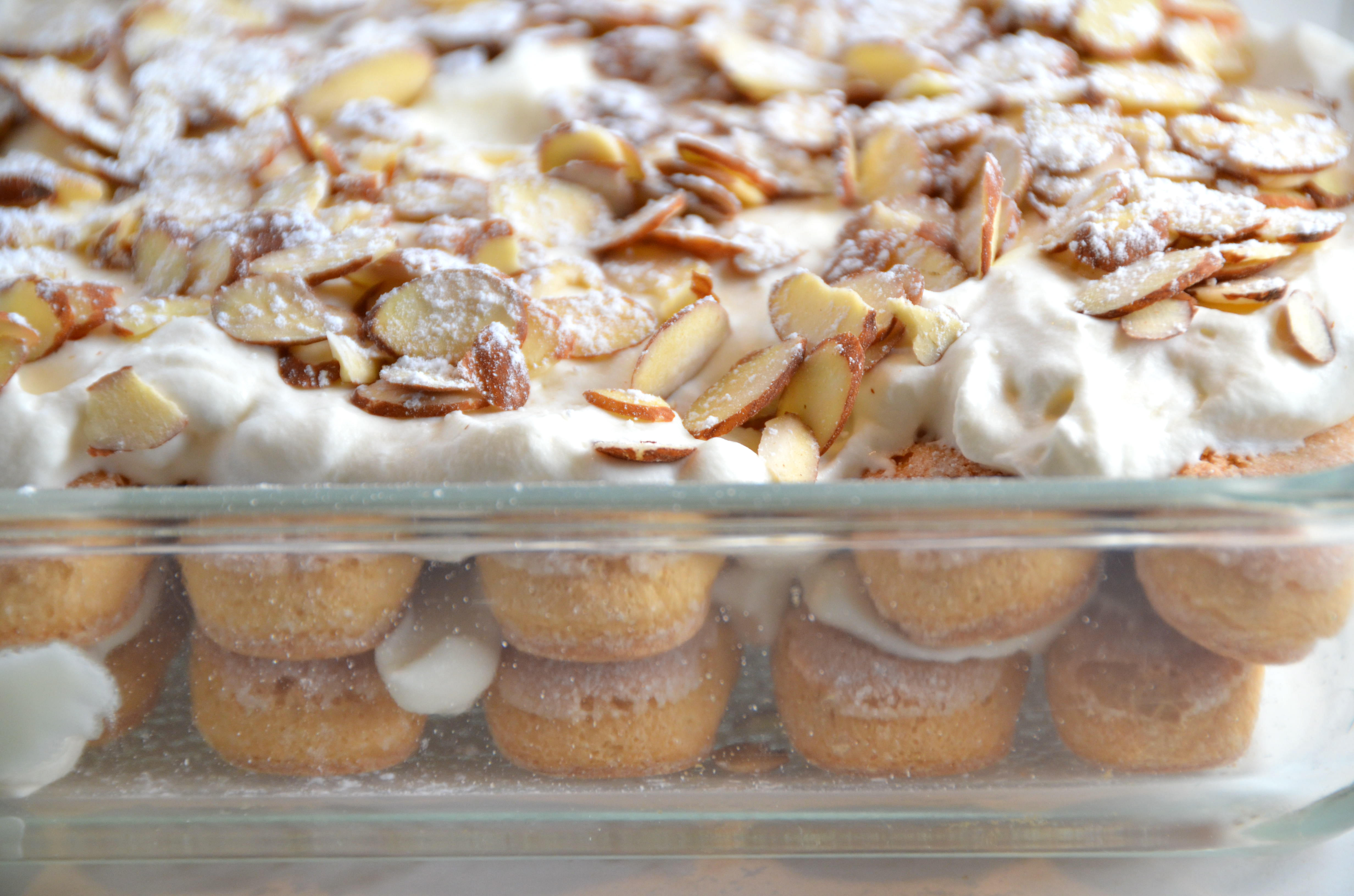 Short And Sweet. Custard And Almond Sponge Fingers. I Sing In The Kitchen