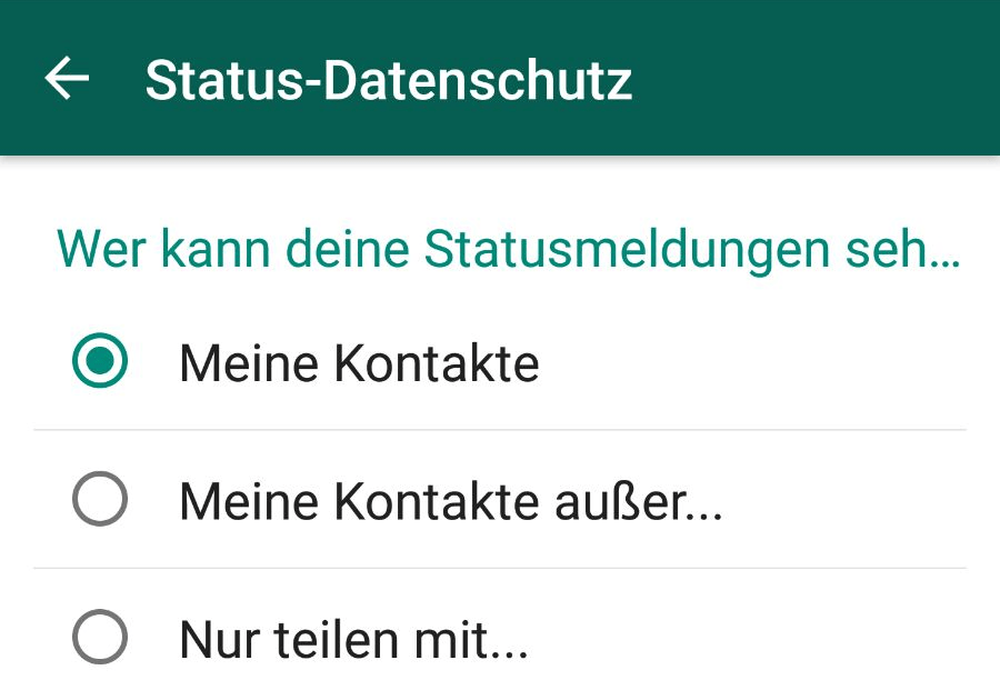 Sehe Ich Wer Meinen Whatsapp Status Anschaut Der neue WhatsApp Status ist da: So funktioniert er! - IT-Antwort.de