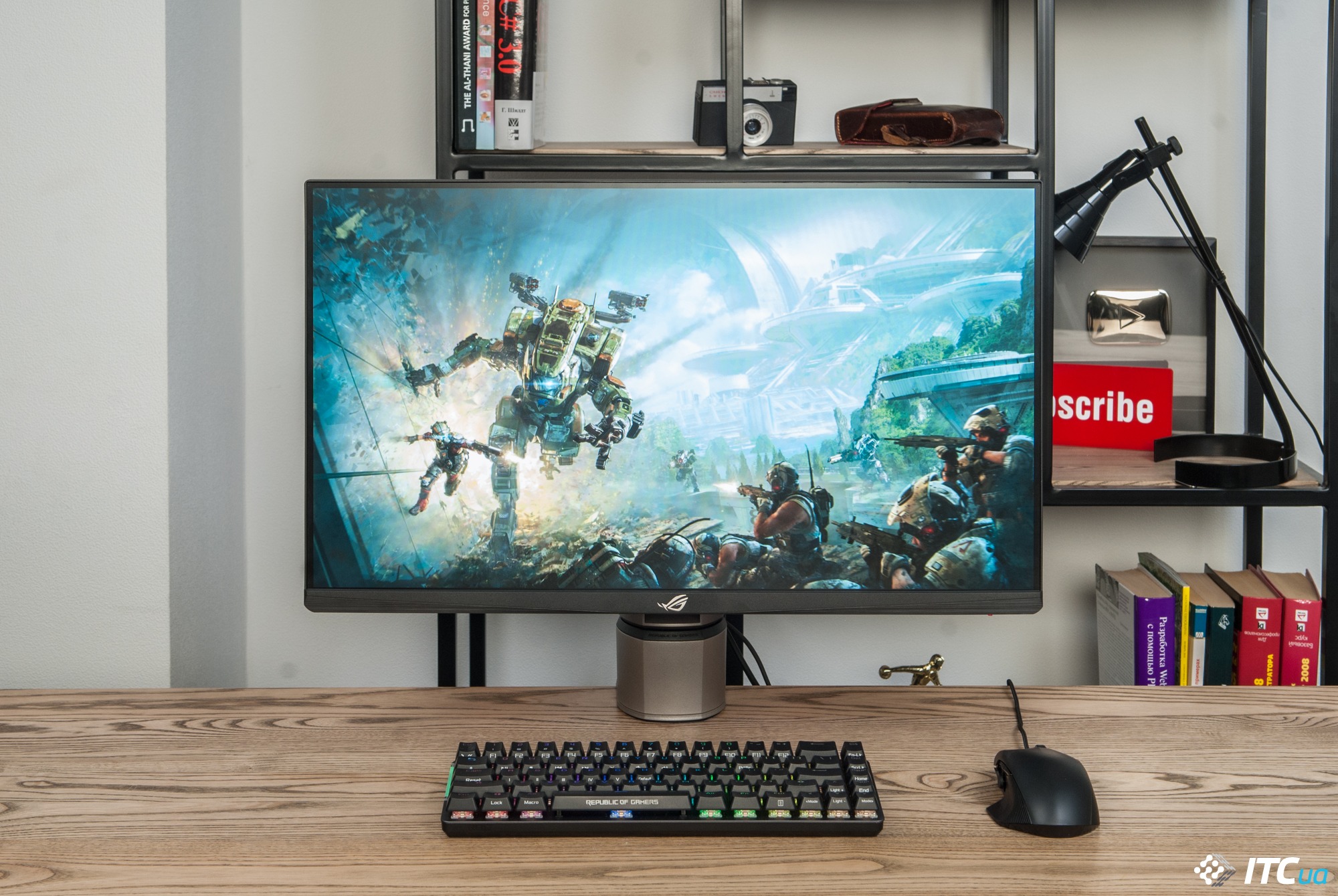 Обзор игрового монитора ASUS ROG PG259QNR