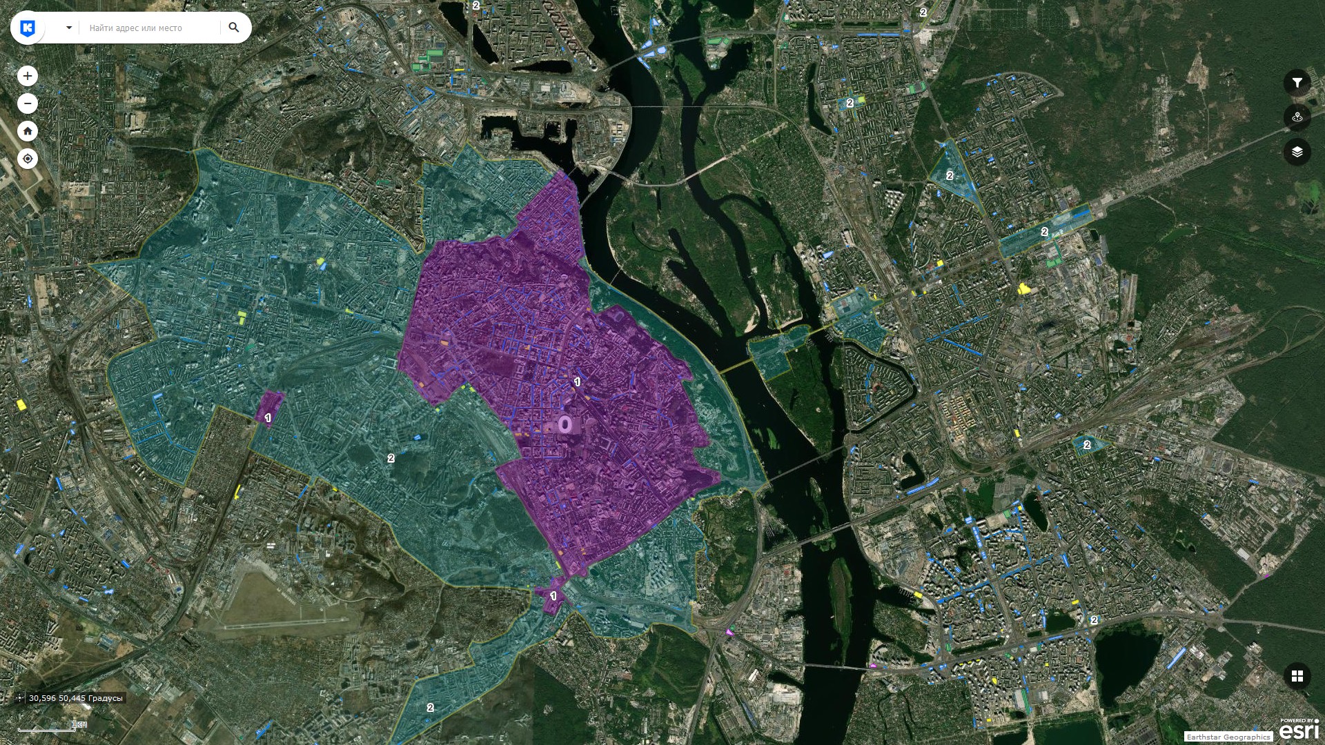 В Києві почали робити платним паркування на окремих вулицях (тариф - 5 грн в годину, 70 грн на день)