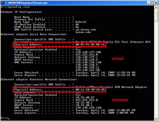 Address resolution protocol (arp) maps ip addresses to mac addresses, but translating addresses in the other direction is much more complicated. Find the MAC Address of a Computer or Device