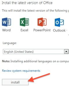 Install Microsoft Office Office 365 Students Faculty And Staff Personal Computers Knowledgebase Software Microsoft Office Oit Service Center