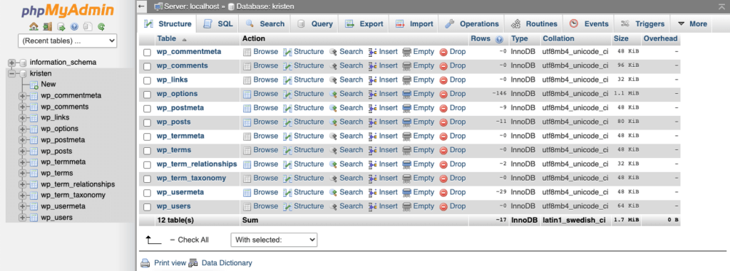 Advantages of optimizing wordpress database. The Wordpress Database Explained