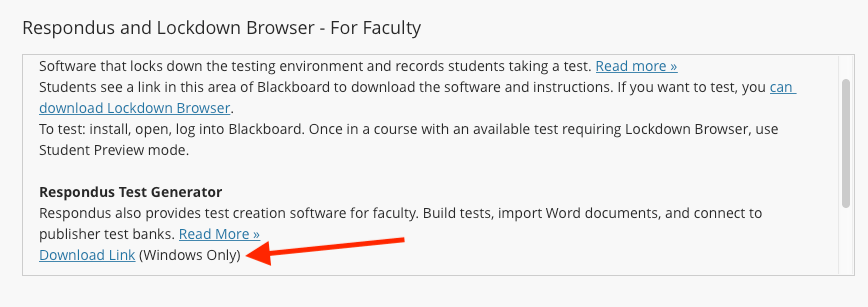 You can also click on the “open menu” icon, then select “options. How To Install Respondus Test Creation Application Faculty Information Technology Services