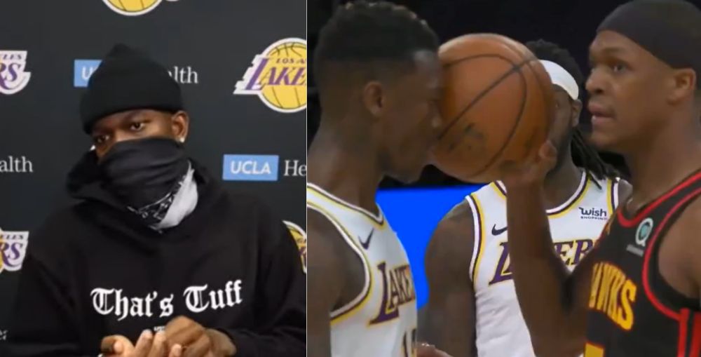 Meet the nba player and entrepreneur dennis schröder and find out more about his touching story. Dennis Schroder Goes Off On Rajon Rondo For Dirty Play Video Game 7