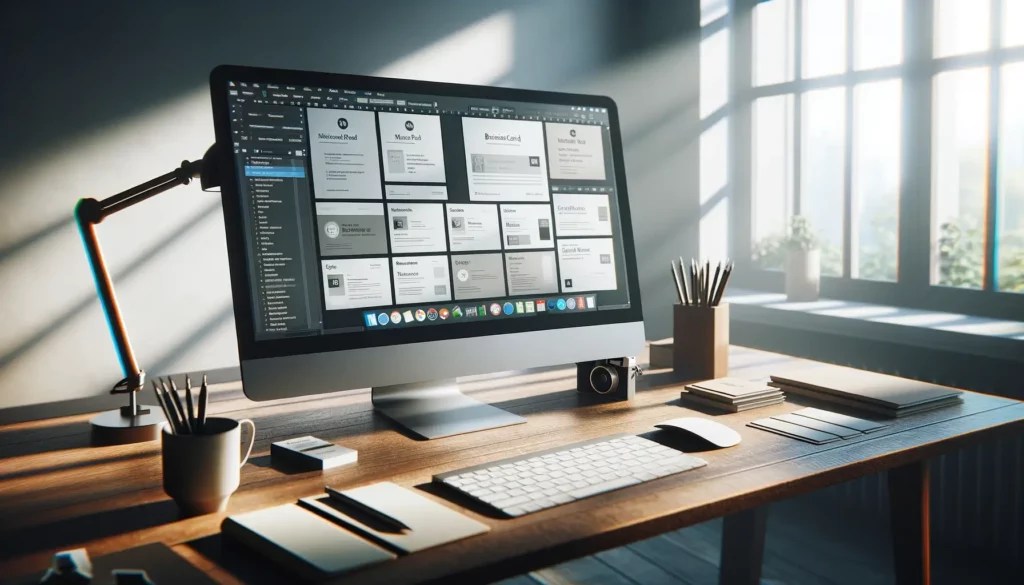 Создание визитки в Word: шаги от выбора шаблона до печати и сохранения