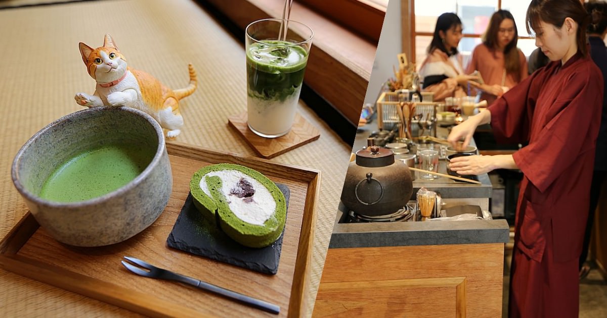 台中勤美誠品旁的職人手作抹茶與甜點，TokuToku-matcha&coffee|
