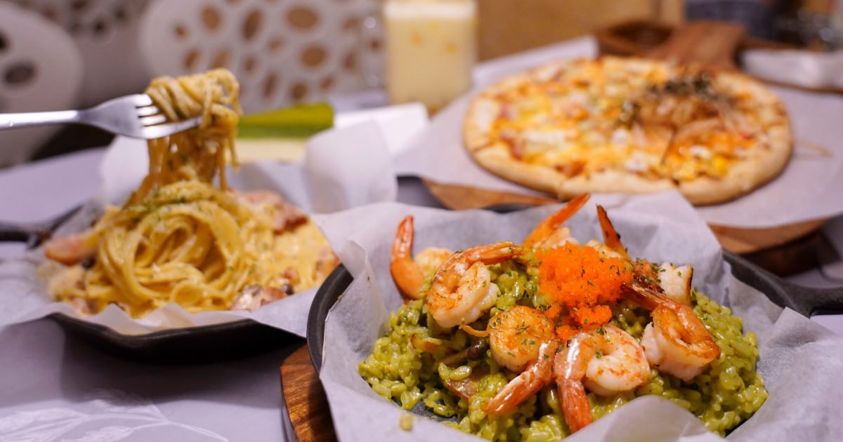 JT燉飯 |一中商圈平價義式餐廳推薦，200元就有多種義大利麵、燉飯、pizza可挑！