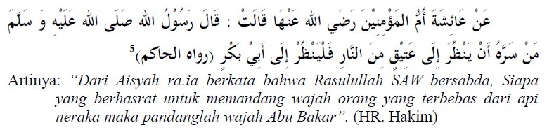 Subhânallâhi rabbil 'arsyil karîmil 'azhîm. Biografi Abu Bakar As Siddiq Izdeen