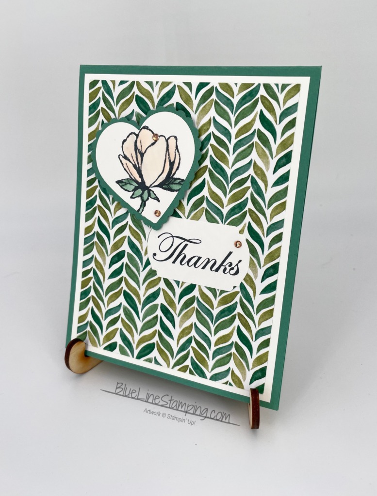 Good Morning Magnolia - Blue Line Stamping