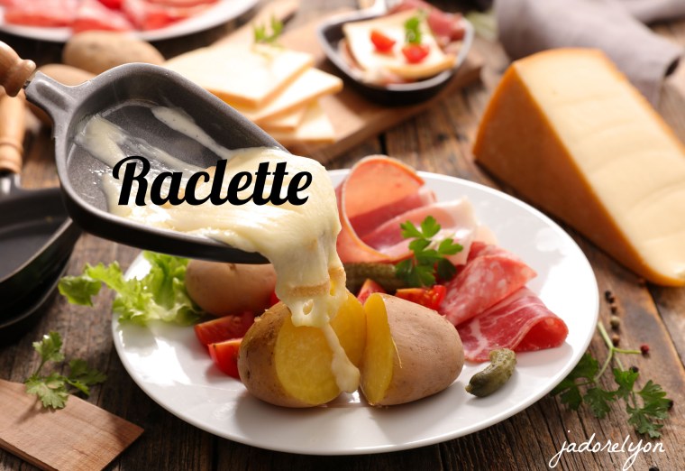 raclette cheese melted