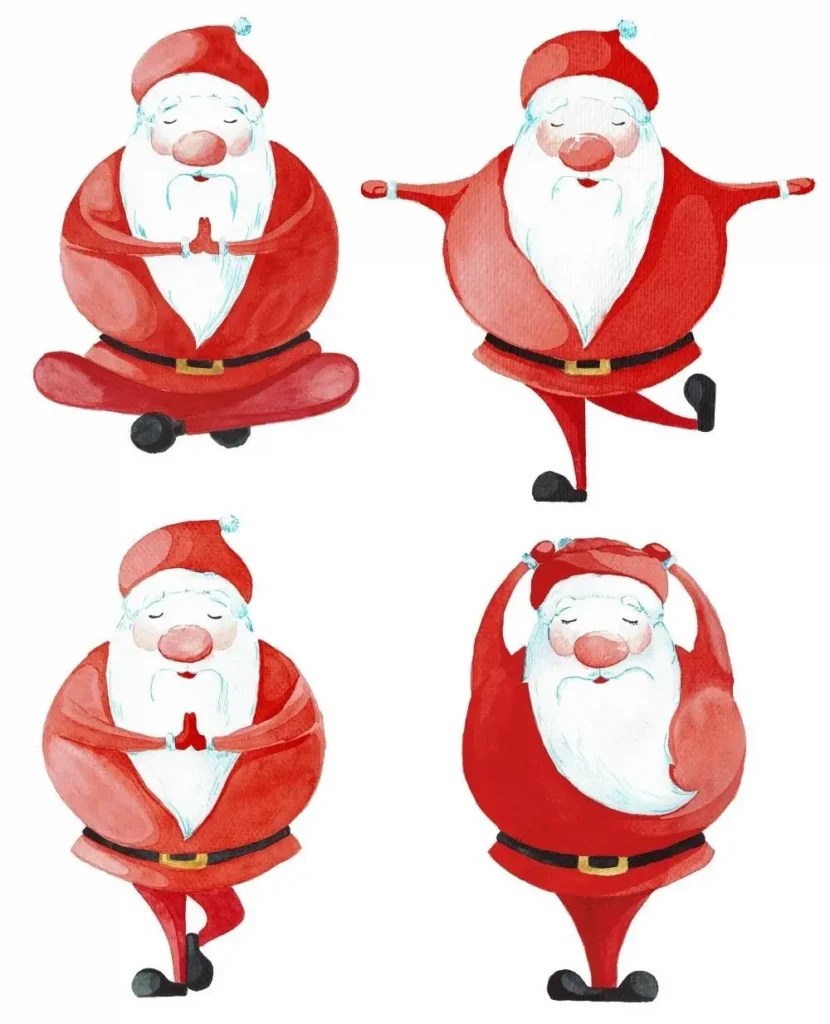 Santa claus with christmas tree · calligraphy tree · watercolor christmas drawing ideas · starlight christmas tree · wacky tree with christmas tree . 12 Easy Christmas Drawing Ideas For The Holiday Jae Johns