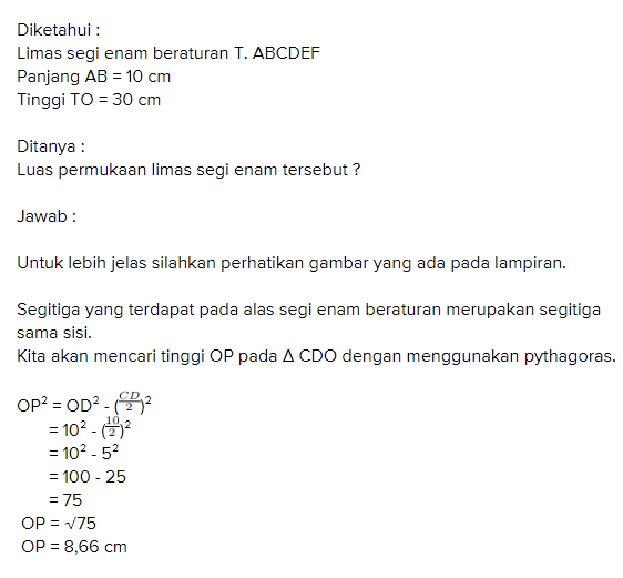 A.∆pqs dan∆ptr b.∆ pqr dan∆ptr c.∆tuq dan∆qru d.∆rsu dan ∆qru 29. Jawaban Matematika Kelas 8 Ayo Kita Berlatih 8 3 Semester 2 Hal 152 154 Perhatikan Limas Segi Empat