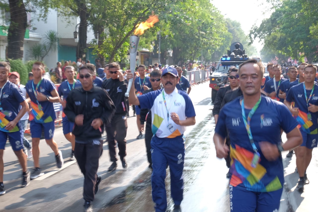 Bermalam di Solo, Api Asian Games Kembali Diberangkatkan ke Malang -  Pemerintah Provinsi Jawa Tengah