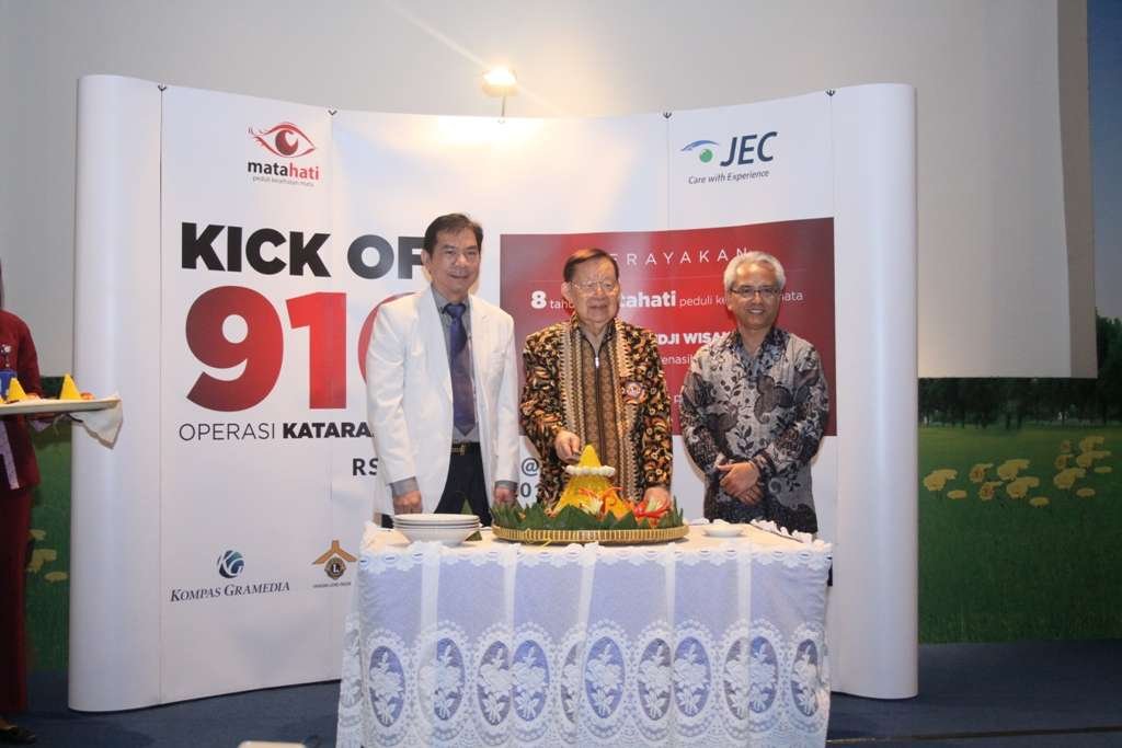 Cinere raya blok nc no.19, cinere, kec. KICK OFF 910 OPERASI KATARAK GRATIS DI JEC @ KEDOYA - JEC