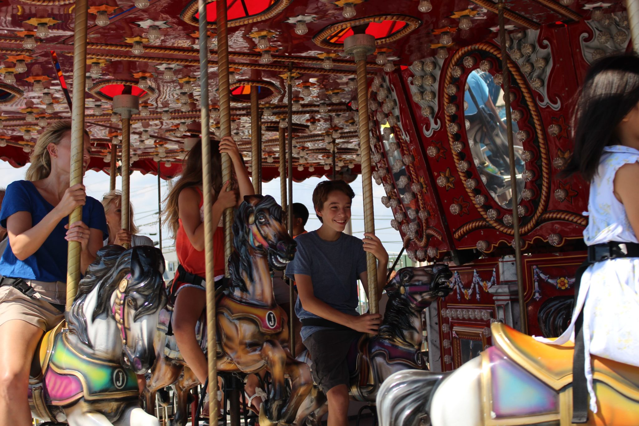 Bring a well behaved child who makes you look good. Carousel | Boardwalk