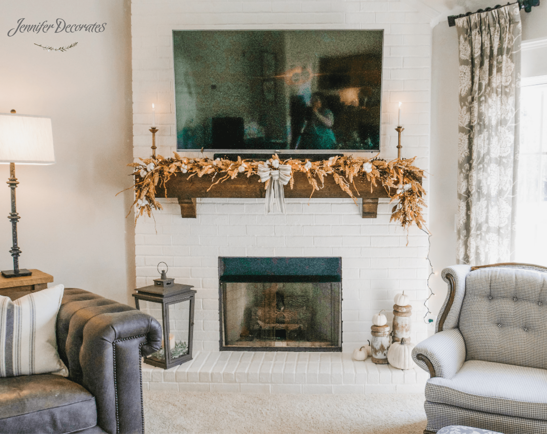 Enjoy free shipping on most stuff, even big stuff. Fall Mantle Decor Jennifer Decorates