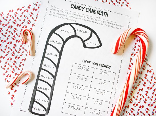 Nick and jeanne compete to see who can complete the candy cane challenge go here ? Candy Cane Activities For Upper Elementary Free Teaching With Jennifer Findley