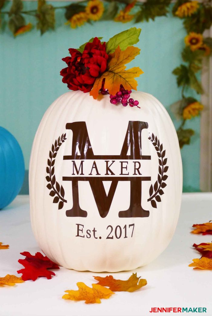 We just don't monogram much here. Cricut Split Monogram Tutorial Free Svg Jennifer Maker
