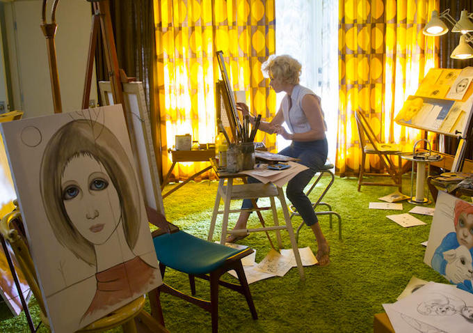 Big Eyes Tim Burton Fait Les Gros Yeux