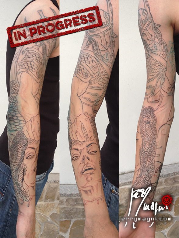 Perseo Uccide Medusa – Jerry Magni Tattoo Artist - Tatuatore Bergamo - Milano - Brescia - Carvico 783_x_588_jpg