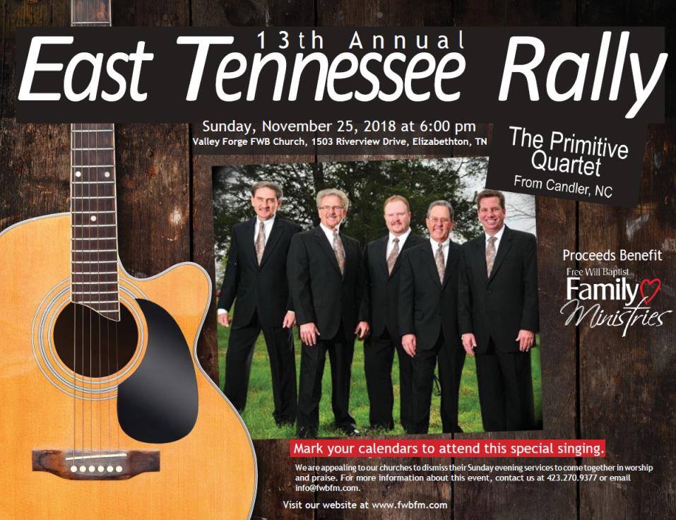 Free will baptist family ministries, based in greeneville, tennessee, has been caring for hurting children and families since 1939. Jim Mccomas November Schedule Jim S Gems