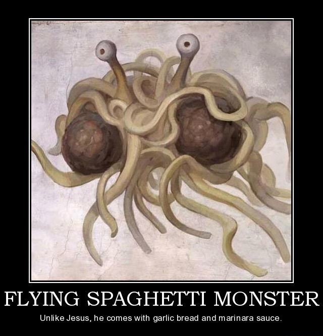 Het Vliegend Spaghettimonster Jojo Clecle S