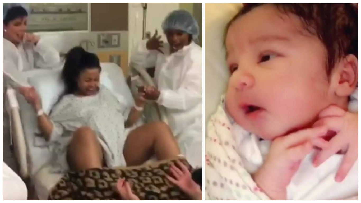 Blac Chyna, Rob Kardashian & Their Moms Share Delivery Room #