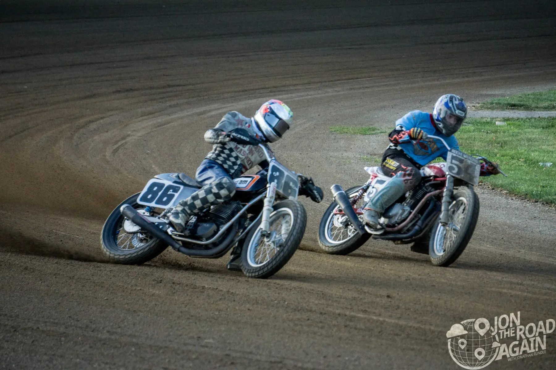 AMA Vintage Flat Track Racing in Ashland, OH - Jon the ...