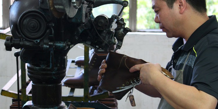 Grant stone styleforum cutting leather nesting leather