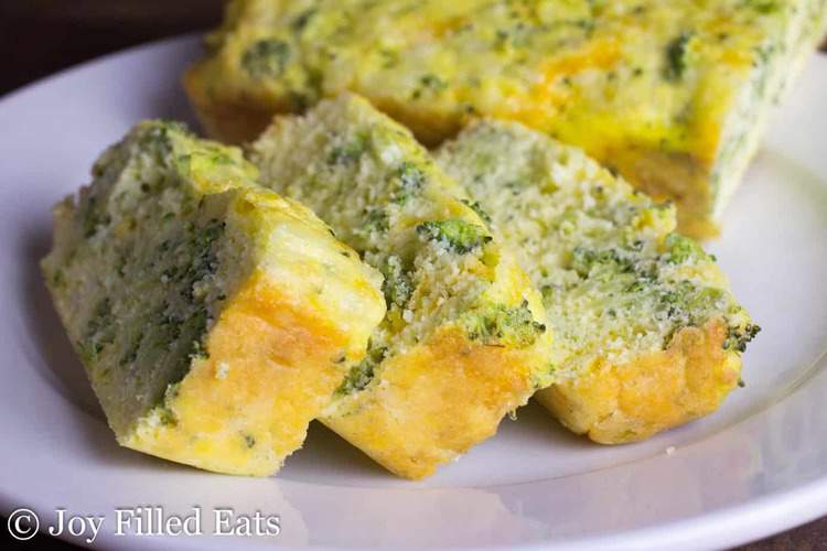 Broccoli & Cheddar Loaf Low Carb, Grain Free, THM S Joy Filled Eats
