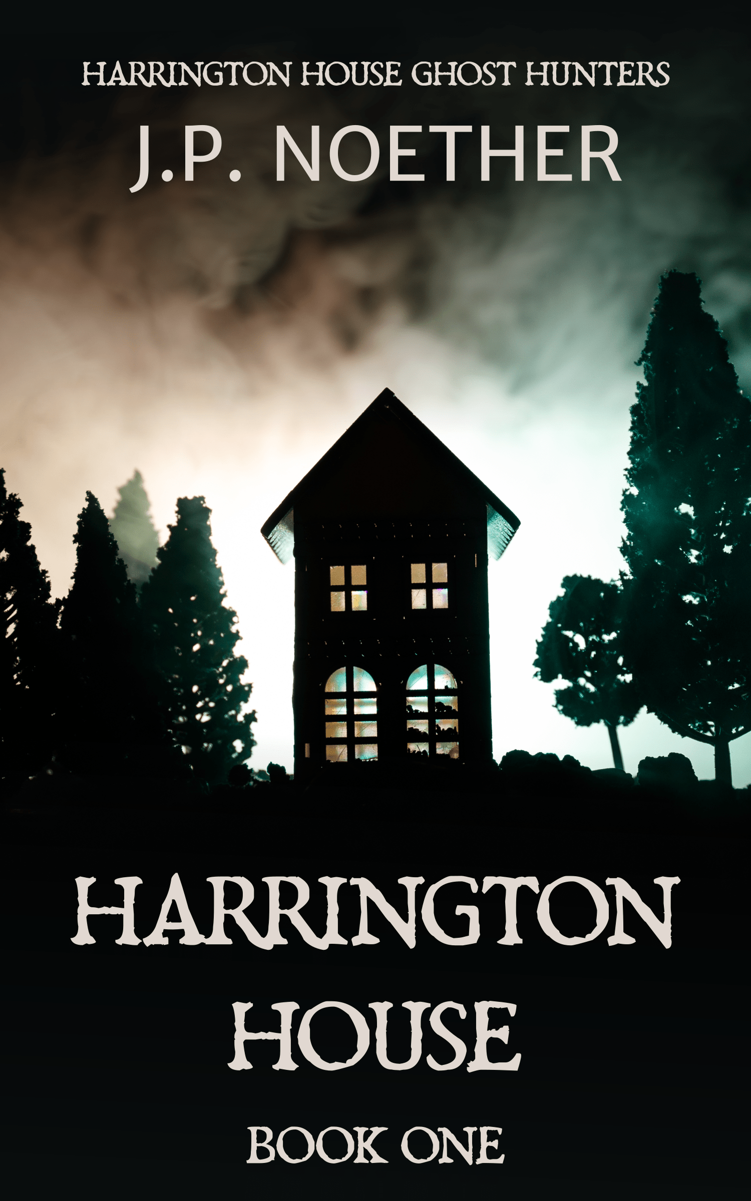 Cover for Harrington House by J.P. Noether