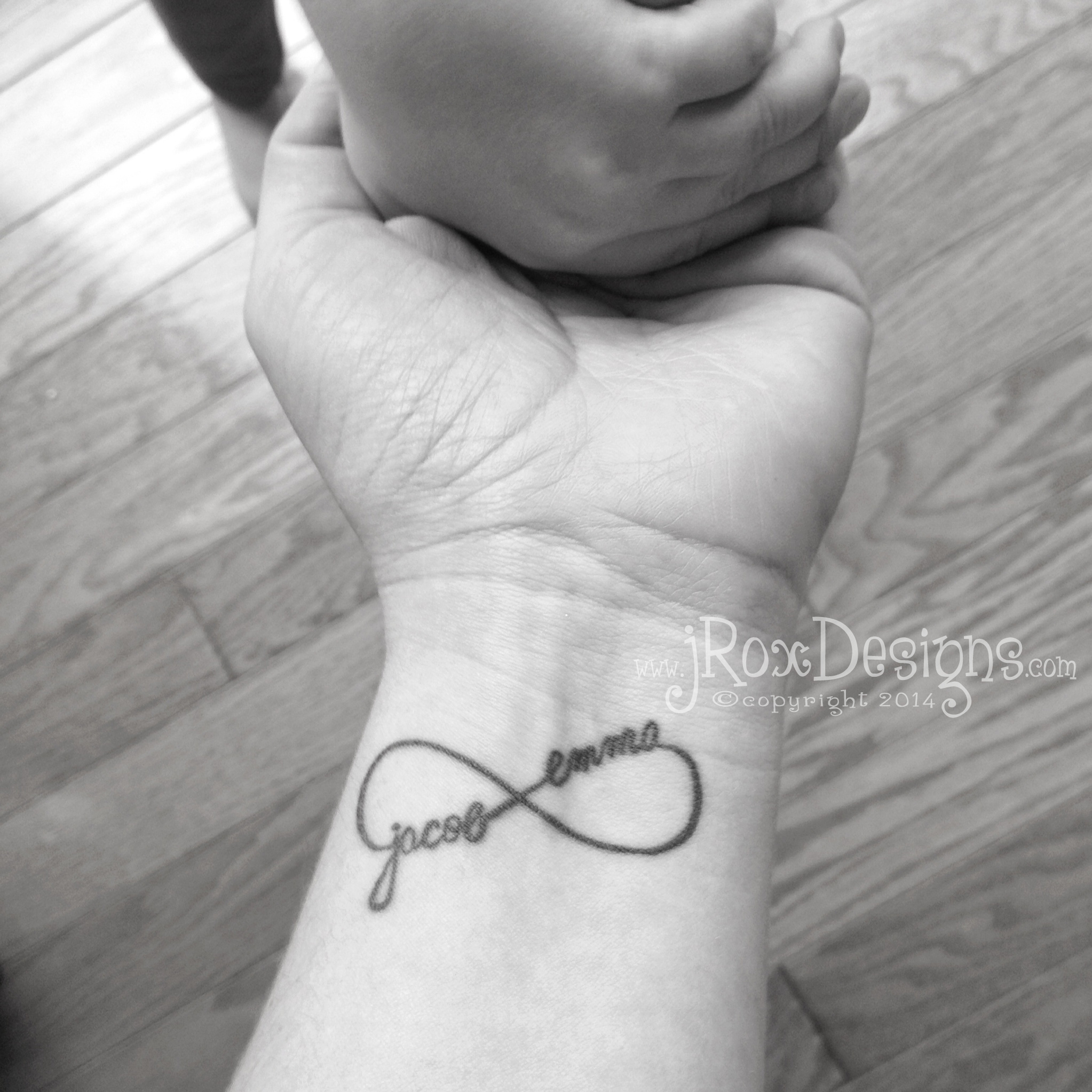 Kid's Names Infinity Tattoo | Jroxdesigns 2046_x_2046_jpg