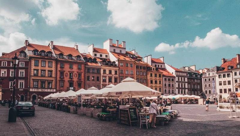 Warsaw Poland Eastern Europe road trip itinerary 2-4 weeks (Baltic road trip itinerary)