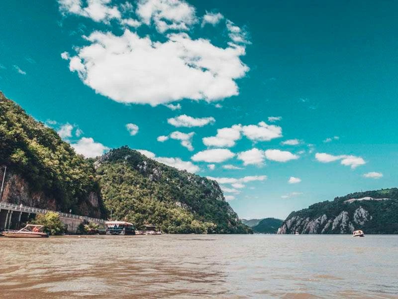 places to see in romania cazanele dunarii Danube gorges Dobova motor boat tour