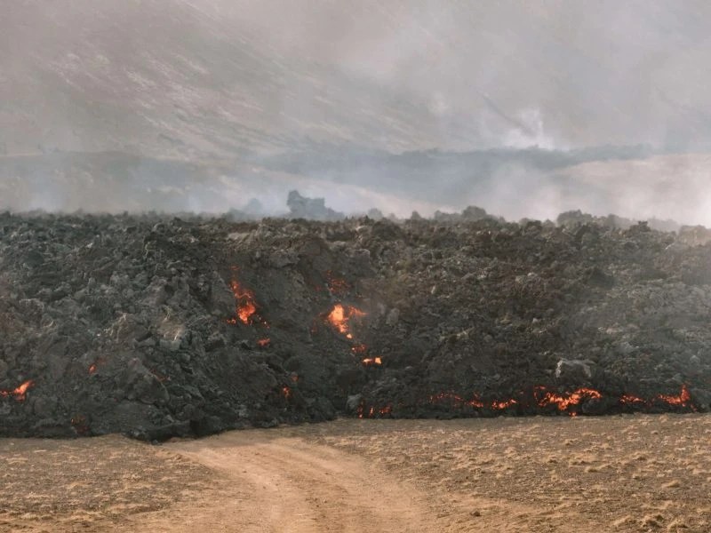 Iceland Volcano Eruption 2023