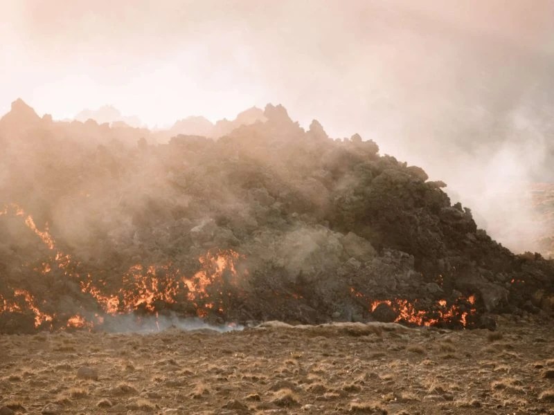 Iceland Volcano Eruption 2023