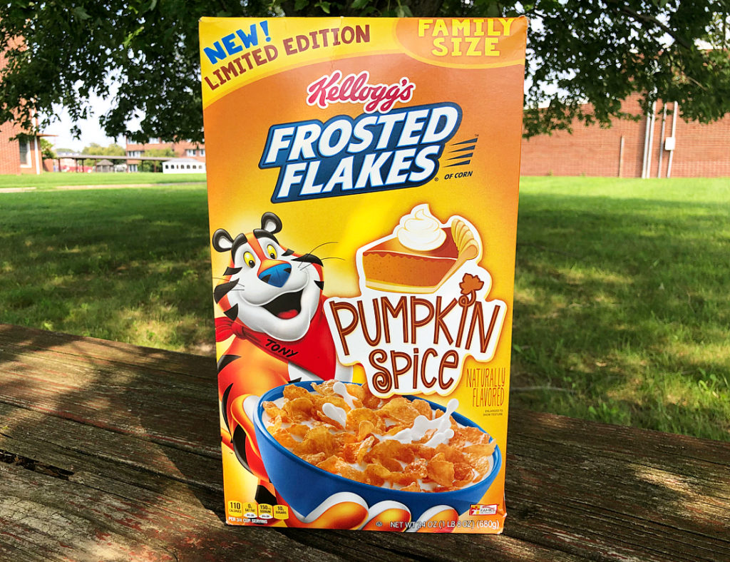 review: kelloggs pumpkin spice frosted flakes